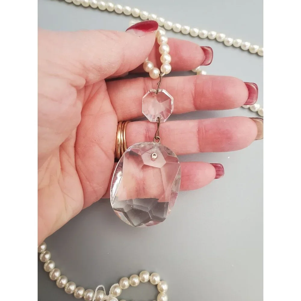 HANDMADE RECYCLED pearl garland